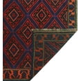 thumbnail image 4 of Semi Antique Aimzhan Blue/Red Rug, 3'3" x 4'8", 4 of 8