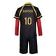 thumbnail image 3 of Disfraz de Cosplay de Anime BLUE LOCK Kaiser Isagi Yoichi Kurona, camiseta roja, pantalones cortos, disfraces de Cosplay de Bastard Munchen Ness, unisex, 3 of 5