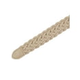 thumbnail image 3 of INSPIRE CHIC Women's Braided Belt Square Buckle Versatile for Coat Jeans Decorative Belts, 3 of 6