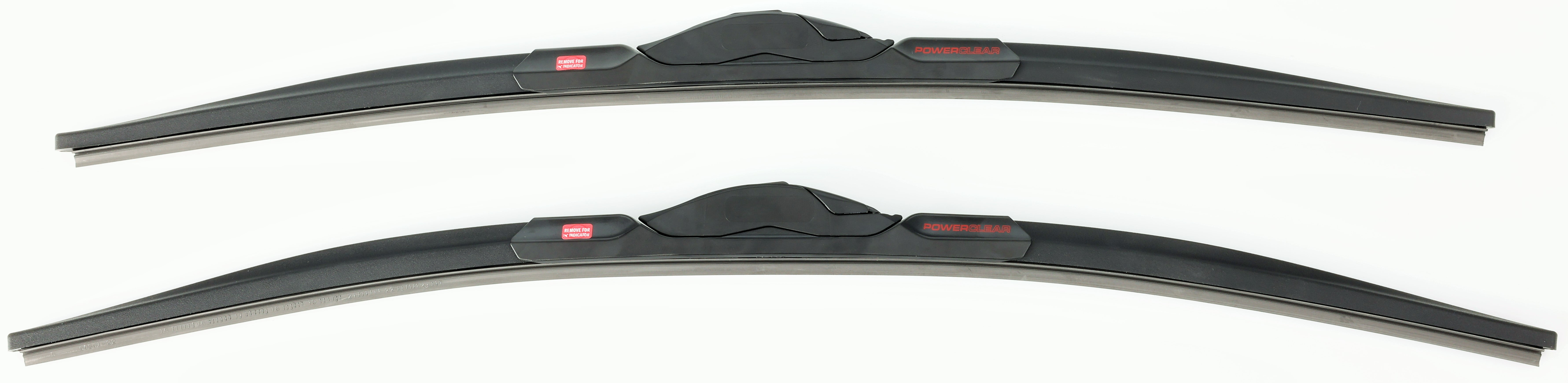 PowerClear by PowerStop PCK-2221-1 Front 22" + 21" Windshield Wiper Blade Set J-Hook Type For Jeep Grand Cherokee, Toyota Tacoma, Dodge Durango, Nissan Pathfinder, Honda Pilot [Model Specific]