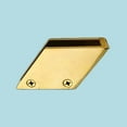thumbnail image 2 of Bar Bracket Solid Brass Glass Railing Right Clip 3/8" | Renovator's Supply, 2 of 3