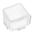 thumbnail image 2 of WHAMVOX 10Ud Caja Plástica Transparente Para Almacenamiento Doméstico Con Y, 2 of 8