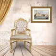 thumbnail image 3 of Giacomo Guardi 24x19 Gold Ornate Framed and Double Matted Museum Art Print Titled - View of the Island of Santa Maria Delle Grazie, 3 of 4