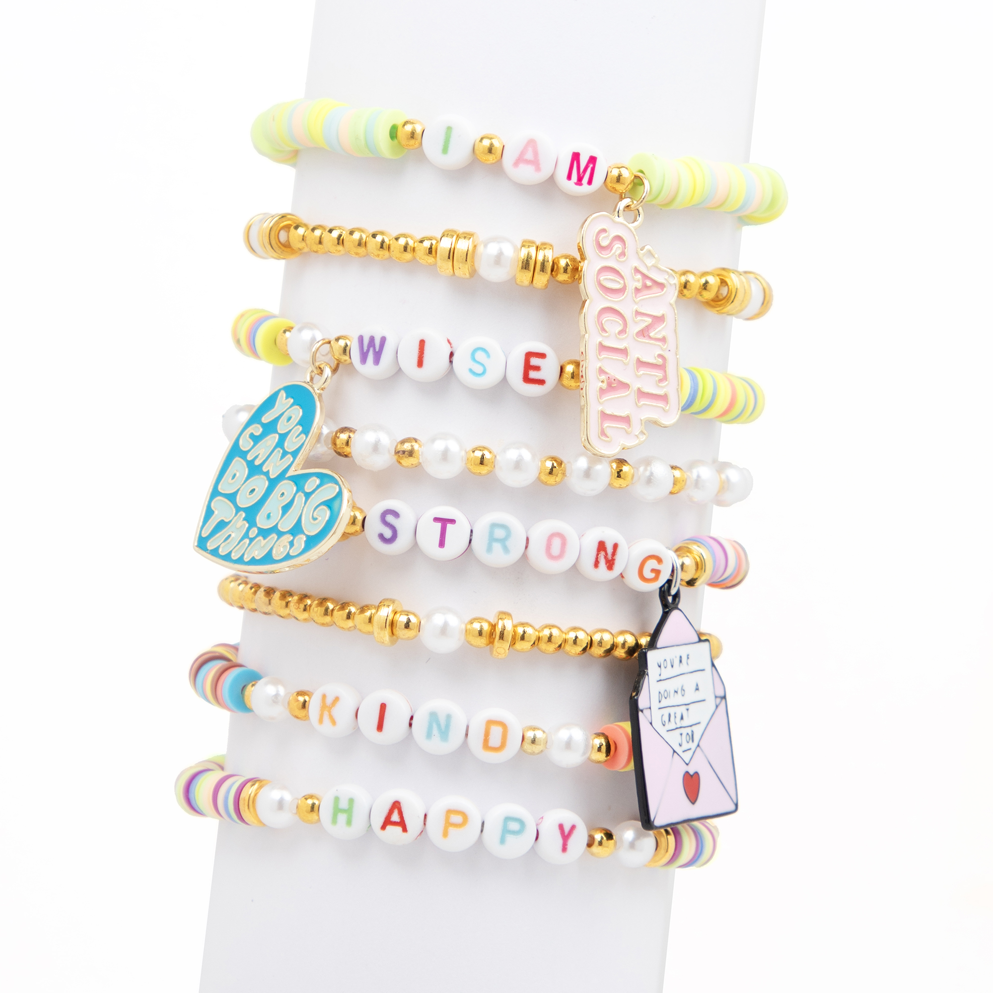 Cousin DIY Jewelry Making Kit with Charms, Heishi Clay Beads & Tools, 4100 Pieces