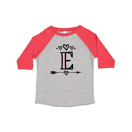 

Inktastic Letter E Monogram Tribal Arrow Gift Toddler Toddler Girl T-Shirt