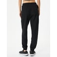 thumbnail image 4 of Jogger Sweatpants High Rise Relax Cut Zipper Pocket Detail, 4 of 6