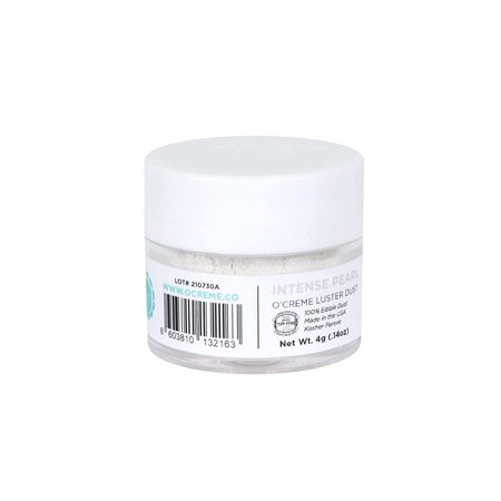 O Creme Luster Dust  Food-Grade Edible Intense-Pearl Dust Cake Decorations: 4 Grams Baking Decorating For Cookie  Fondant  Icing  Petal  Flower  Cupcake and Cake Pop