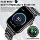 thumbnail image 3 of New Adult Smart Watch Body Temperature Sports Fitness Health Monitor Adult Watches Waterproof Bluetooth Call Digital Smartwatch, 3 of 3