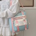 thumbnail image 3 of Bolso Hombro Lindo Mensajero Casual Libro Escolar, 3 of 9