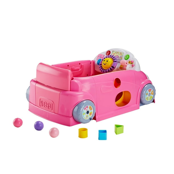 Fisher Price Laugh Learn Crawl Around Car Pink 18.90 x 28.74 x