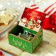 thumbnail image 2 of Delightful Wooden Antique Carved Hand Cranked Music Box - Perfect Christmas Gift for Kids, Mom, Dad, Friends & More!, 2 of 5