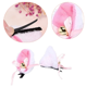 thumbnail image 3 of Maquillaje mullido felpa Anime mujeres Bell Bow accesorios para el cabello Lolita pinza para el cabello cabeza aro orejas de gato MFZFUKR CPB-DE-LYY1076-1, 3 of 5