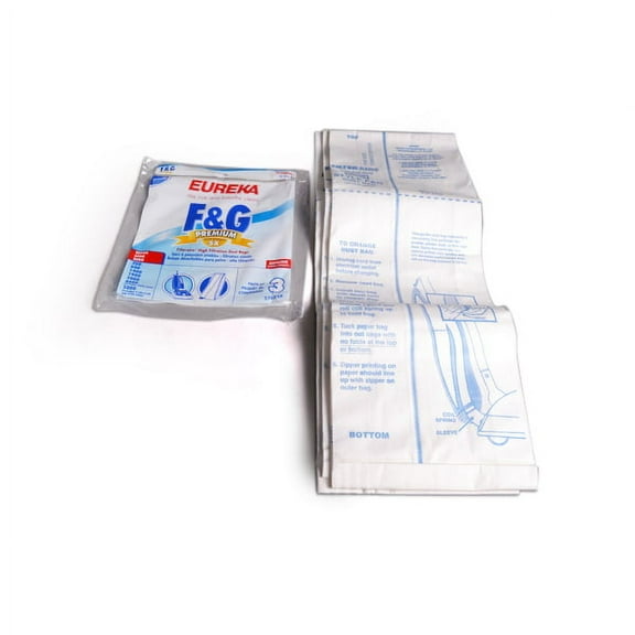 Eureka 57695C-6, 57695, 57695B (F & G Vacuum Cleaner Paper Bags 3Pk)