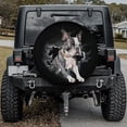 thumbnail image 2 of Lotusprinthandmade Boston Terrier Dog Spare Tire Cover Without Backup Camera Hole 6 Sizes (28 in.), Gifts for Dog Mom, Dog Dad, 2 of 7