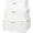 White, variant on Set of 3 Wicker Storage Baskets with Lock & Handle Nesting Boxes with Lids, Decorative Organizer