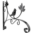 thumbnail image 5 of ZHAOCHENG Gancho de soporte para plantas para colgar en la pared, arte del hierro, colgador decorativo para jardín, maceta, contenedor, maceta, cesta, comedero para pájaros, linternas, 5 of 5