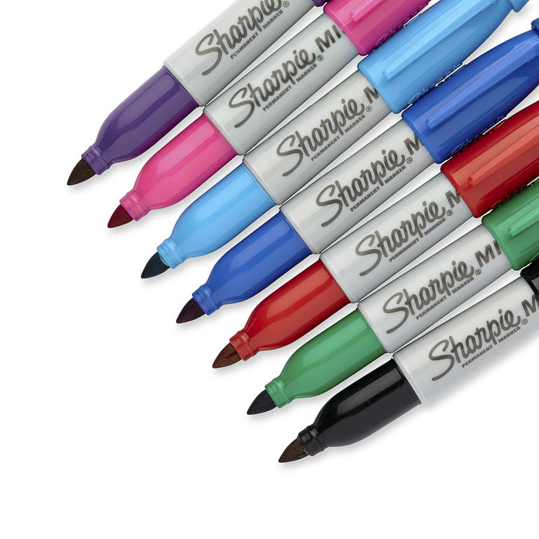Sharpie Assorted Fine Point Permanent Markers Assorted Colors