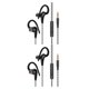 thumbnail image 2 of Matsuzay Auricular deportivo impermeable bajo en la oreja auriculares cancelación de ruido a prueba de sudor portátil manos libres música Negro 2Conjunto, 2 of 6