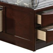 Acme Ireland Eastern King Bed with Storage in Espresso, Multiple Sizes