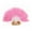Pink, variant on Marabou Feather Fan 20s Vintage Folding Fan Flapper Hand Fan for Costume Dancing Show Tea Party Wedding Decoration (White)
