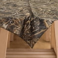 thumbnail image 2 of Realtree Max 5 Camo Table Cloth Rectangle - 60"x84" Polycotton Fabric - Elevate Your Kitchen or Farmhouse with Rustic Hunting Camouflage Dining Table Cover, 2 of 7
