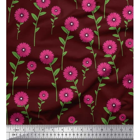 Soimoi Cotton Poplin Fabric Leaves & Floral Clip Art Print Sewing Fabric Yard 56 Inch Wide Soimoi Cotton Poplin Fabric Leaves & Floral Clip Art Print Sewing Fabric Yard 56 Inch Wide