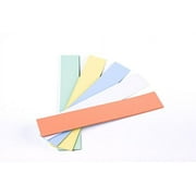 Mastervision Data Card Replacement 2" w x 1"h Assorted Colors 1000/Pack FM1312