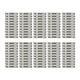 thumbnail image 1 of 100 piezas de herrajes para colgar exhibidores de azulejos, fáciles de instalar, sujetadores de gancho montados en la pared Acero 9x012x19cm, 1 of 9
