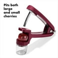 thumbnail image 3 of OXO Good Grips Cherry & Olive Pitter - Beet, 3 of 3