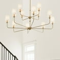 thumbnail image 6 of 52518BNB Kichler Lighting Pallas - 12 Light Chandelier In Traditional Style-23 Inches Tall and 42.75 Inches Wide-Brushed Natural Brass Finish, 6 of 9