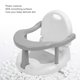 thumbnail image 3 of Asiento de Baño para bebé Anti Topping Altura Ajustable Silla de Plástico Segura para Bañera Infantil Asiento de Baño Infantil para Sentarse en la Bañera con Ventosas ANGGREK  Otros, 3 of 8