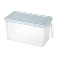 thumbnail image 1 of Caja de almacenamiento para huevos, contenedor de huevos para el hogar con tapa. azul, 1 of 9
