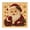 Santa Claus01, variant on 12x12 Inch Christmas Pearl Diamond Painting Kit with Frame, Beginner Adult DIY Bead Art Craft, Holiday Home Wall Decoration Gift