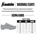 thumbnail image 5 of Franklin Sports Youth Baseball Cleats, 5 of 7