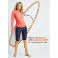 thumbnail image 6 of BALEAF Women's Modest Swim Board Shorts Full Coverage Swim Capris Swimming Shorts with Liner Navy L, 6 of 6