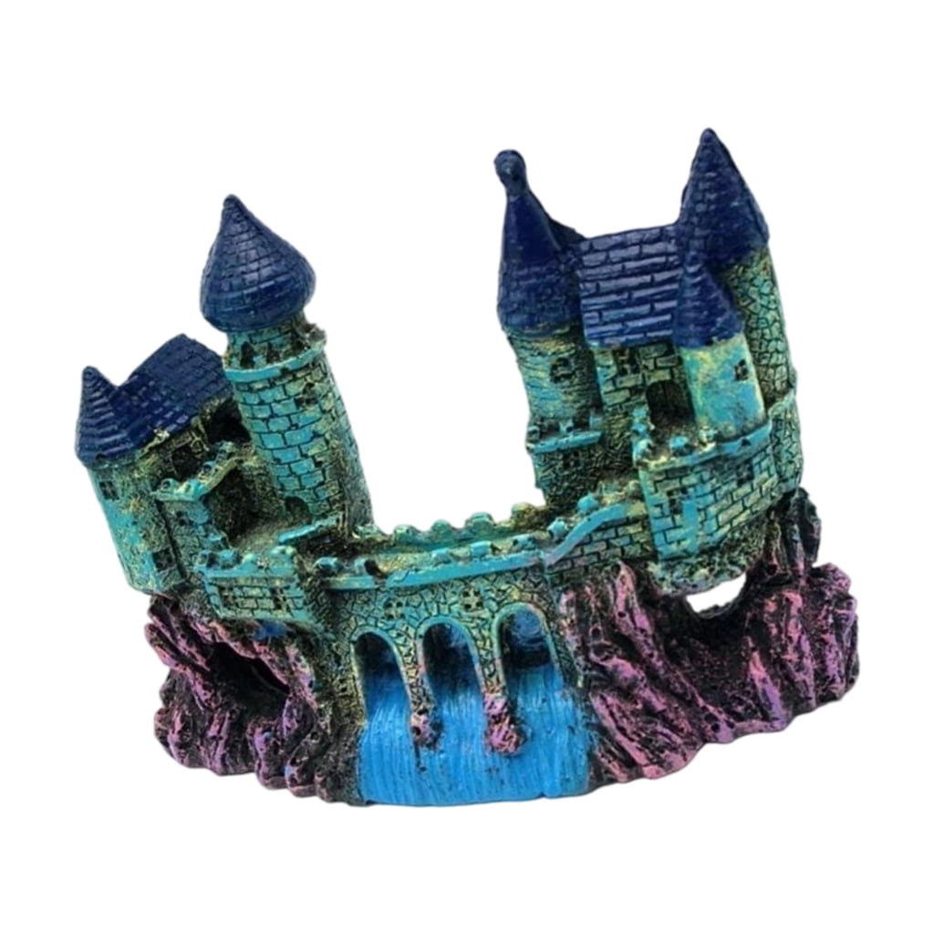 Aquariums Landscape Hideouts Fish Tanks Landscaping for Shrimp Breeding Landscape Ornaments Castles Craft