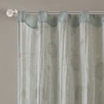 thumbnail image 4 of Madison Park Arella Printed Crushed Window Panel Pair Aqua 42" x 84", 4 of 5