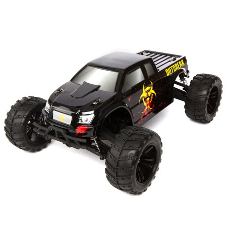 Force Truck - Force RC 1/10 Outbreak 4WD Monster Truck RTR: Black, FCES03001T2