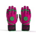 thumbnail image 2 of Drip & Rip Baller Series Premium Long Cuff Batting Gloves for Baseball and Softball in Youth and Adult Sizing (Big Drip Energy, Youth SM), 2 of 13