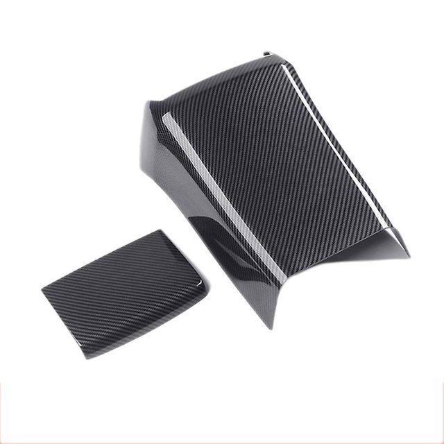 Cubierta del panel del apoyabrazos trasero del coche para Honda Civic 10th 2016-2019 Afortunado Sencillez