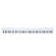 thumbnail image 1 of 1pc portátil 88 teclado piano teclado dedos práctica de práctica de la tabla de comparación (blanco), 1 of 6
