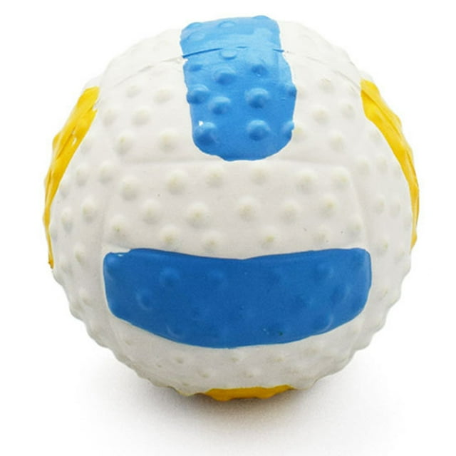 Labymos Squeaky Latex Dog Toys Pet Dogs Balls Toy Squeaker Squeaky Sound Dogs Interactive Training