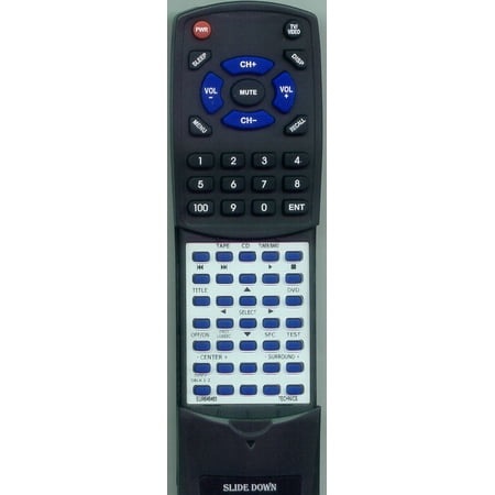 Replacement Remote for TECHNICS RTEUR646463 EUR646463 SAAX720