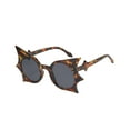 thumbnail image 2 of Gafas de sol con forma de murciélago, protección solar europea, divertidas gafas de sol irregulares de estilo hip hop. Estilo B, 2 of 6