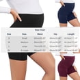 thumbnail image 4 of QNANSPI Maternity Shorts Over the Belly Pregnancy Biker Shorts with Pockets High Waist Soft Stretchy for Workout Yoga, 4 of 6