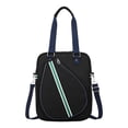thumbnail image 2 of DYNWAVECA Tennis Bag Water Resistant Racquet Holder Practical Pouch Fashion Professional Tennis Racket Bag for Outdoor Travel Beginners black crossbody, 2 of 10