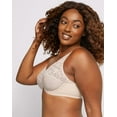 thumbnail image 4 of Women's Bali 0428 Lilyette Comfort Lace Minimizer Bra (Paris Nude 38C), 4 of 5