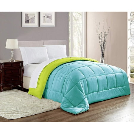 Woven Trends All Season Comforter, Down Alternative Comforter Hotel Collection Reversible, Stitched Quilted with Soft Microfiber Fill Bedding