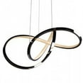 thumbnail image 2 of Knotted LED Dimmable Chandelier // Black, 2 of 4