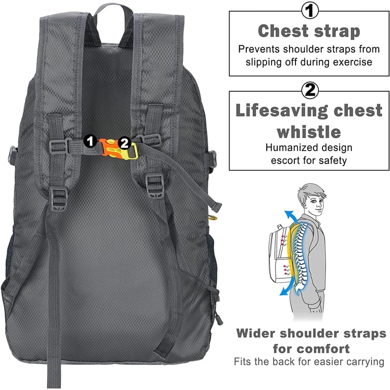 35L Lightweight Hiking Backpack, Ultralight Water Resistant  display picture 1